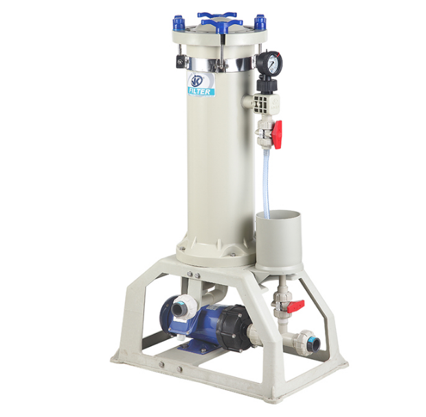 電鍍鎳過(guò)濾機(jī)的耐酸堿泵為何不抽水?