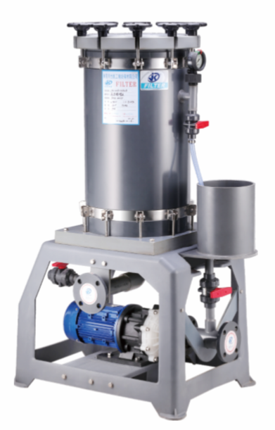 電鍍藥液過濾機出現壓力故障怎么辦？