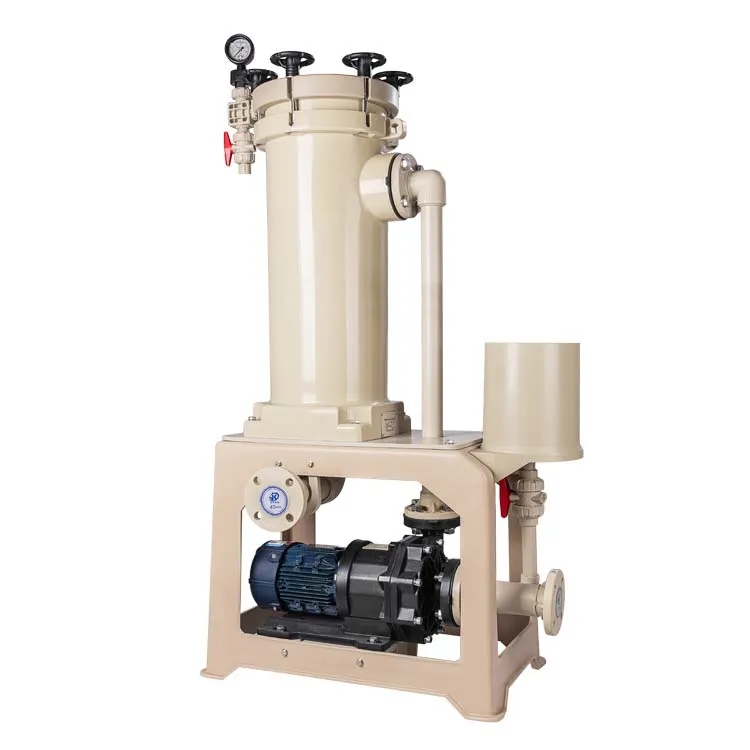 電鍍過濾機(jī)用錯(cuò)過濾材料的危害及預(yù)防措施